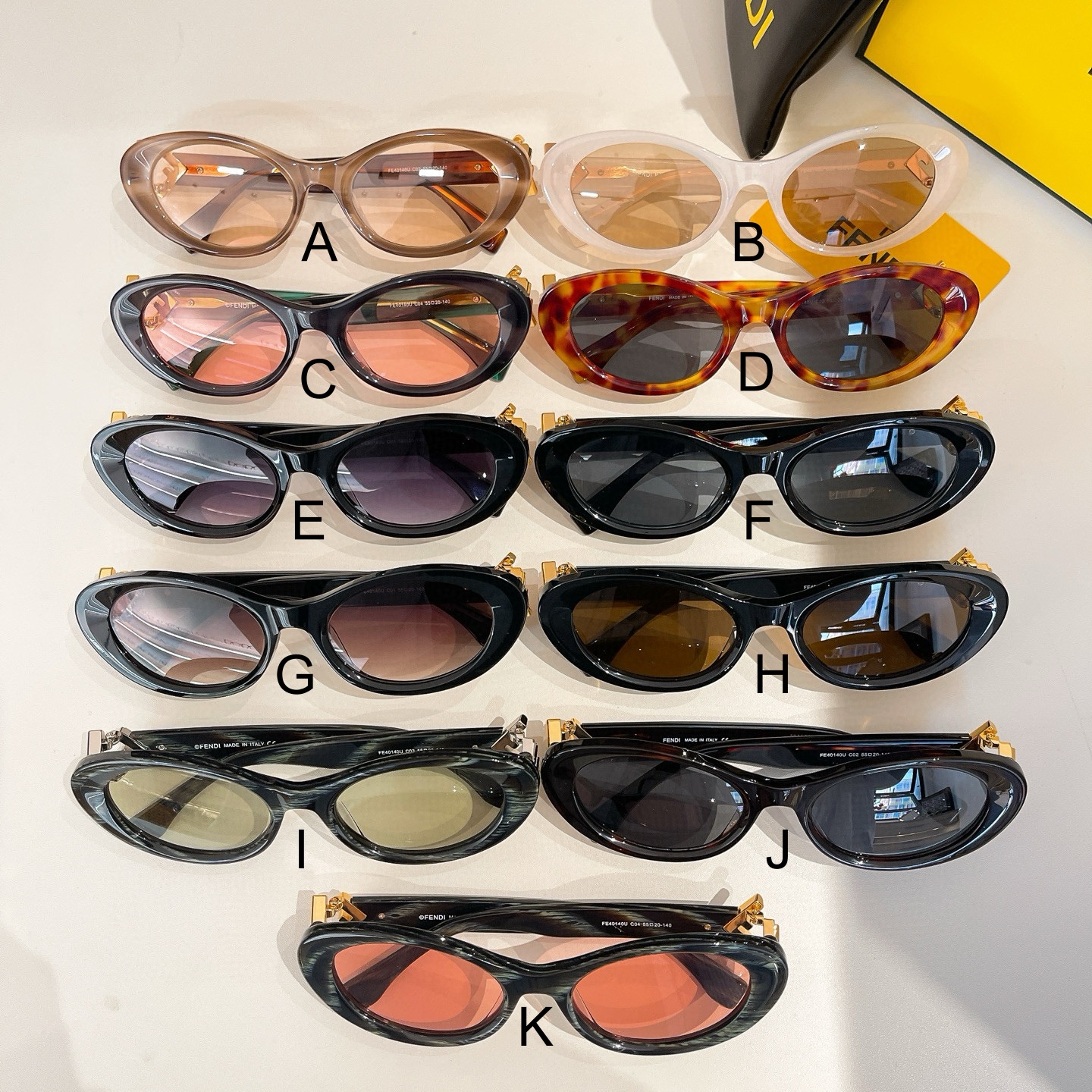 펜디 FENDI FE40140U 55口20-140