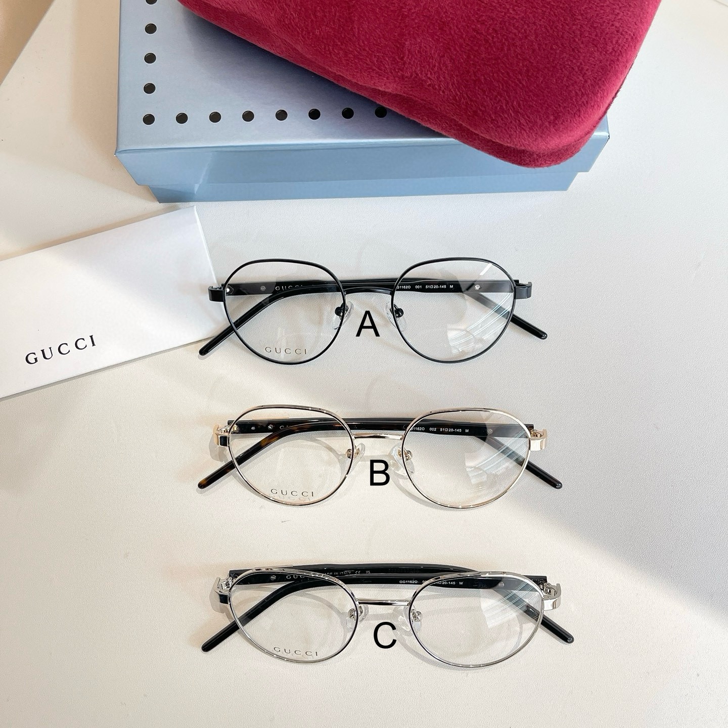 구찌 Gucci GG 1162O 51口20-145