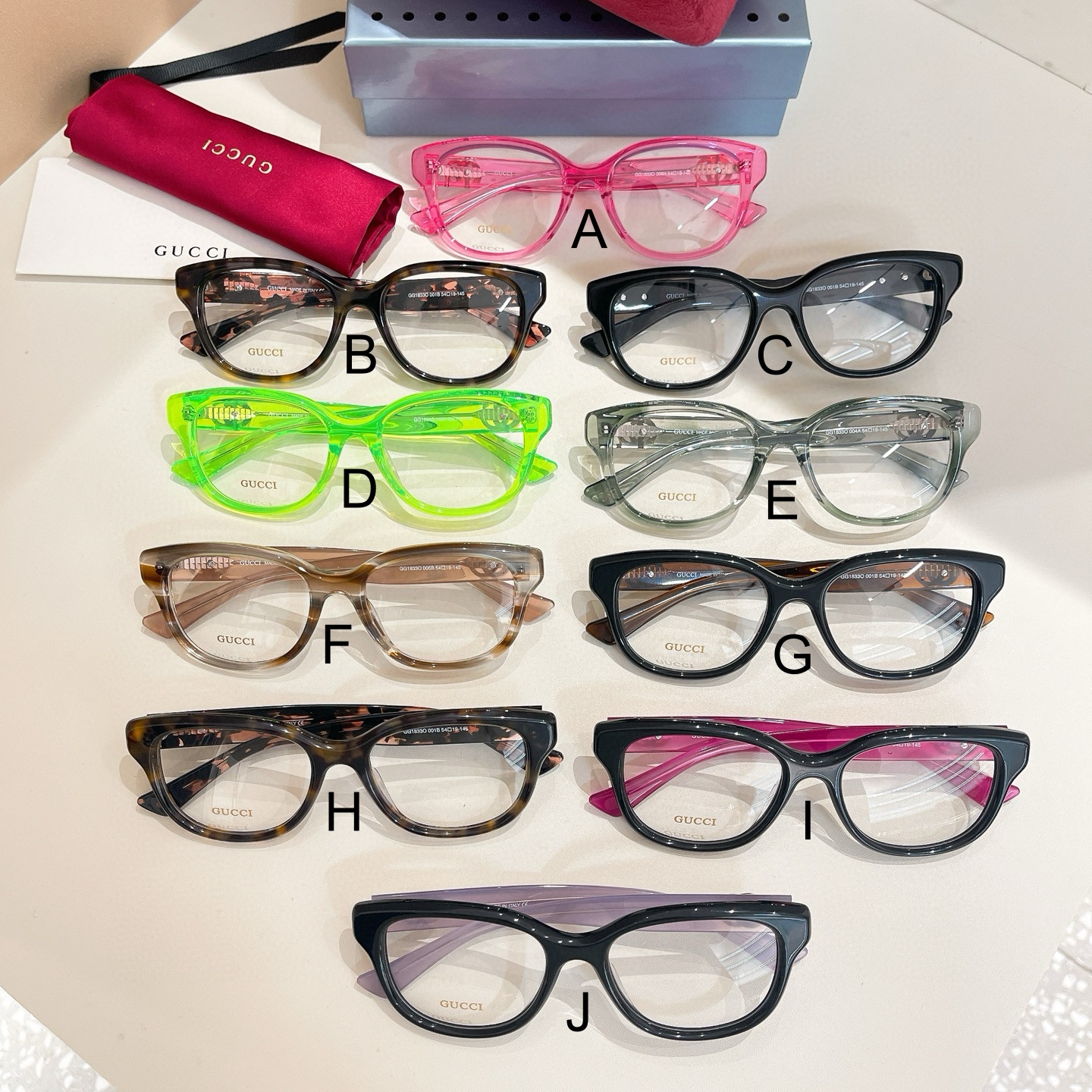 구찌 Gucci GG1833O 54口19-145