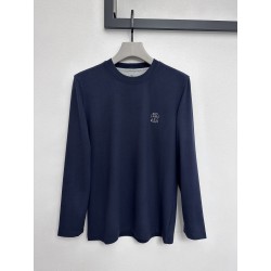브루넬로 쿠치넬리 Brunello Cucineli 긴팔 티셔츠