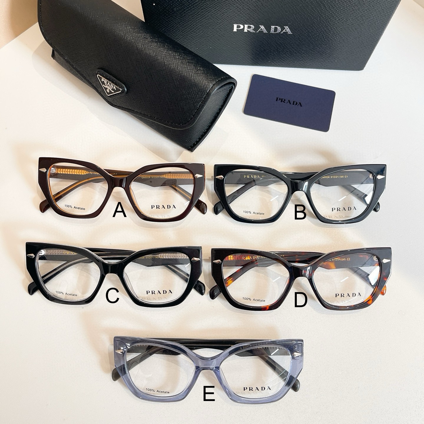 프라다 Prada QM5538 51口21-145