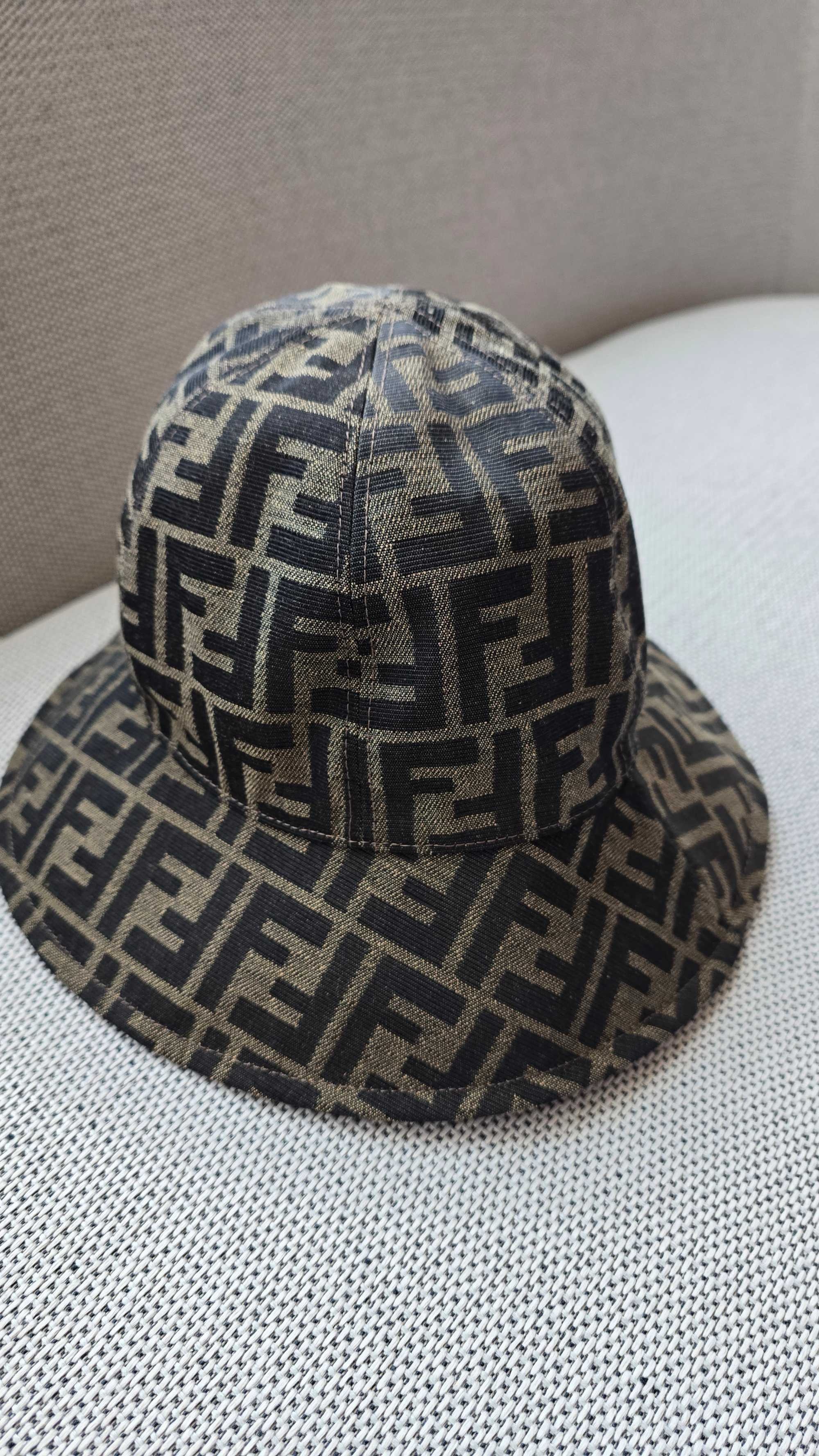 펜디 FENDI FF 자카드 버킷햇