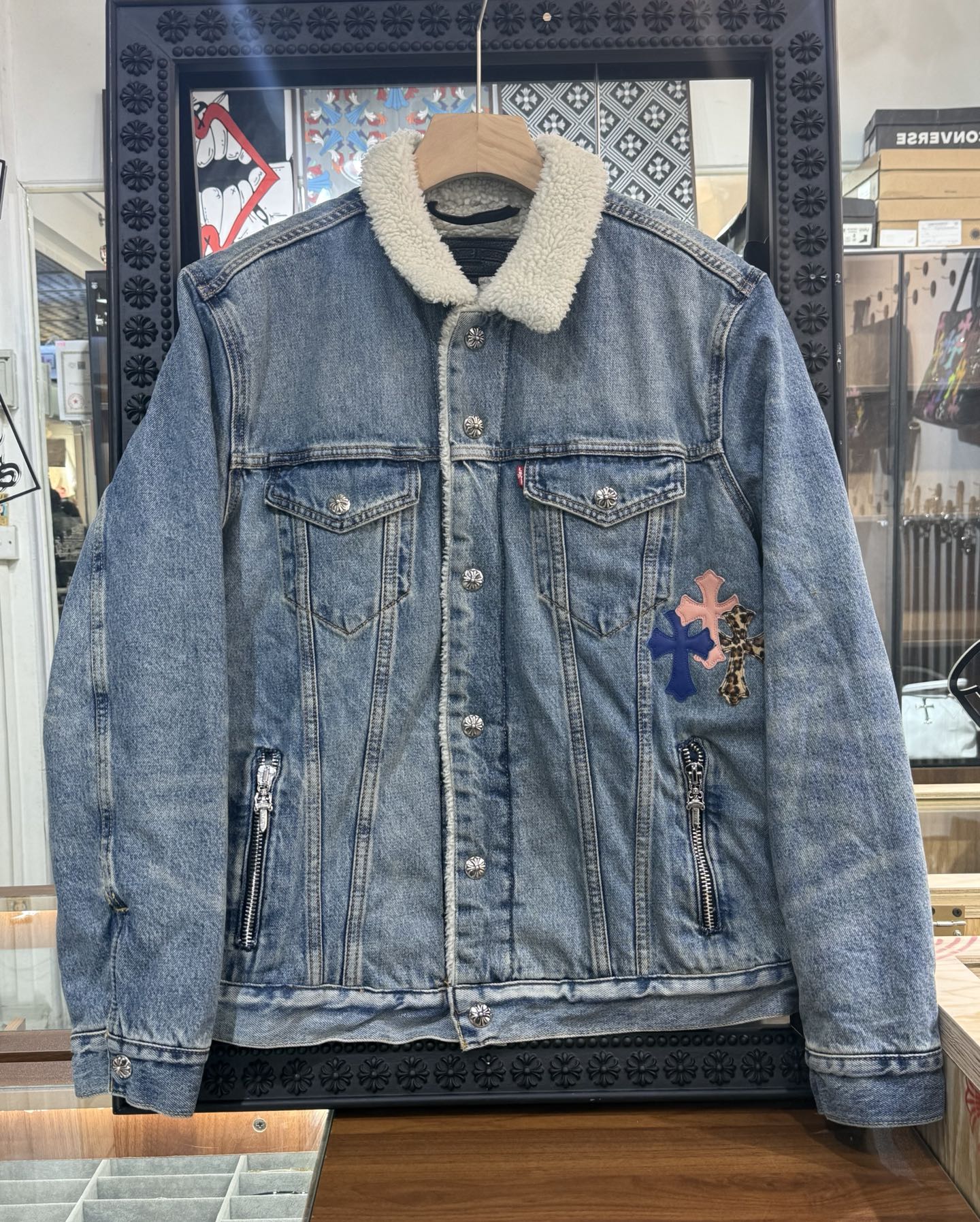 크롬하츠 Chrome Hearts 데님 재킷