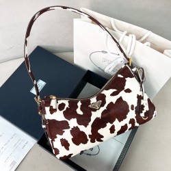 프라다 Prada 1BC229 미디엄 프라다 에메 프린티드 가죽 숄더백 31cm