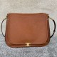 셀린느 Celine 123632 Besace Soft Triomphe in Supple Shiny Lambskin Soft Tan 32cm