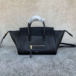 셀린느 Celine 124213 Small New Luggage in Supple Shiny Lambskin 38.5cm