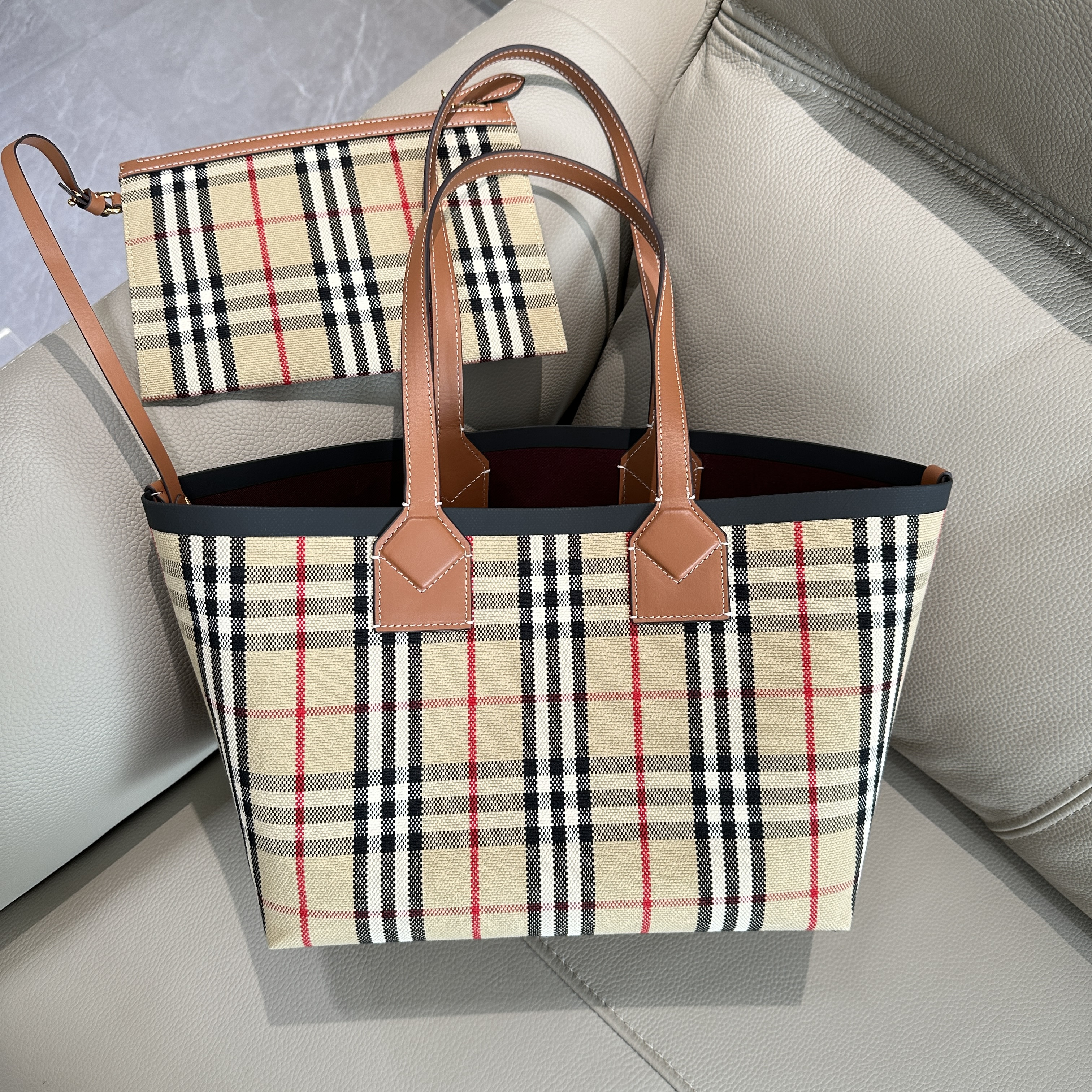 버버리 Burberry 1631 tote 44cm