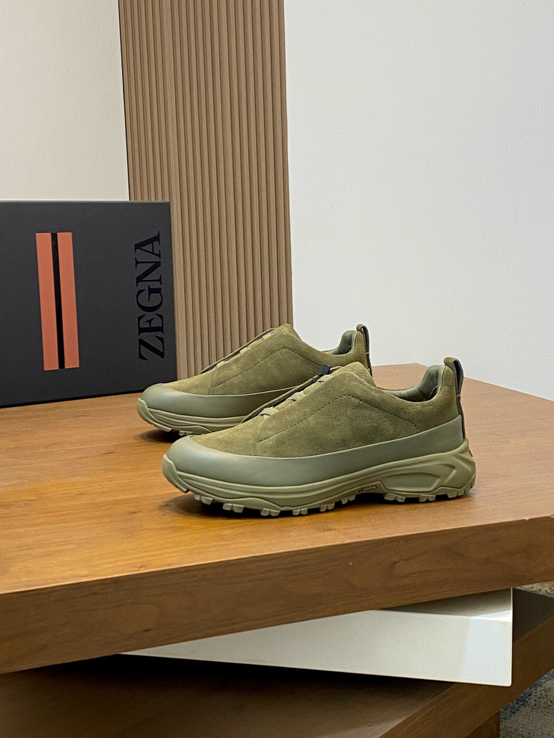 제냐 Zegna Triple StitchTM 스니커즈