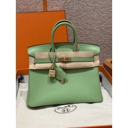 에르메스 Hermes Birkin 25cm Swift 3i Vert Criquent/gold