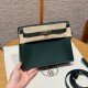에르메스 Hermes Kelly danse 22cm Evercolor 60 Vert Cypres/silver