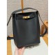 에르메스 Hermes So Kelly 22cm Clemence 89 Noir/gold