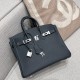 에르메스 Hermes Birkin 25cm Germany Leather V0 Vert Roussrau/silver