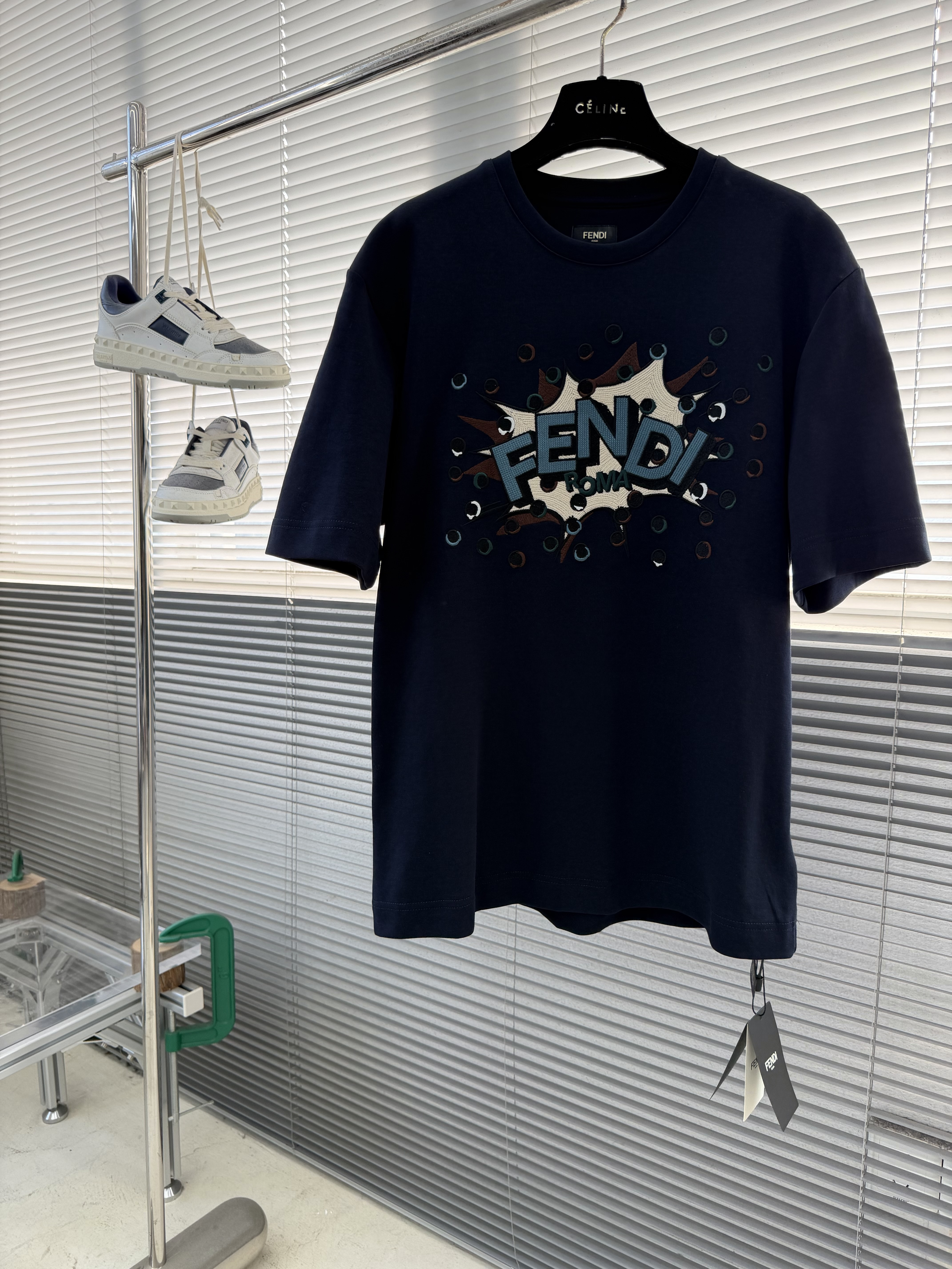 펜디 FENDI 반팔 티셔츠