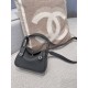 에르메스 Hermes Mini Lindy 19cm Germany Leather 88 Graphite/silver