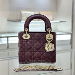 디올 Dior Mini Lady Dior Bag 17cm