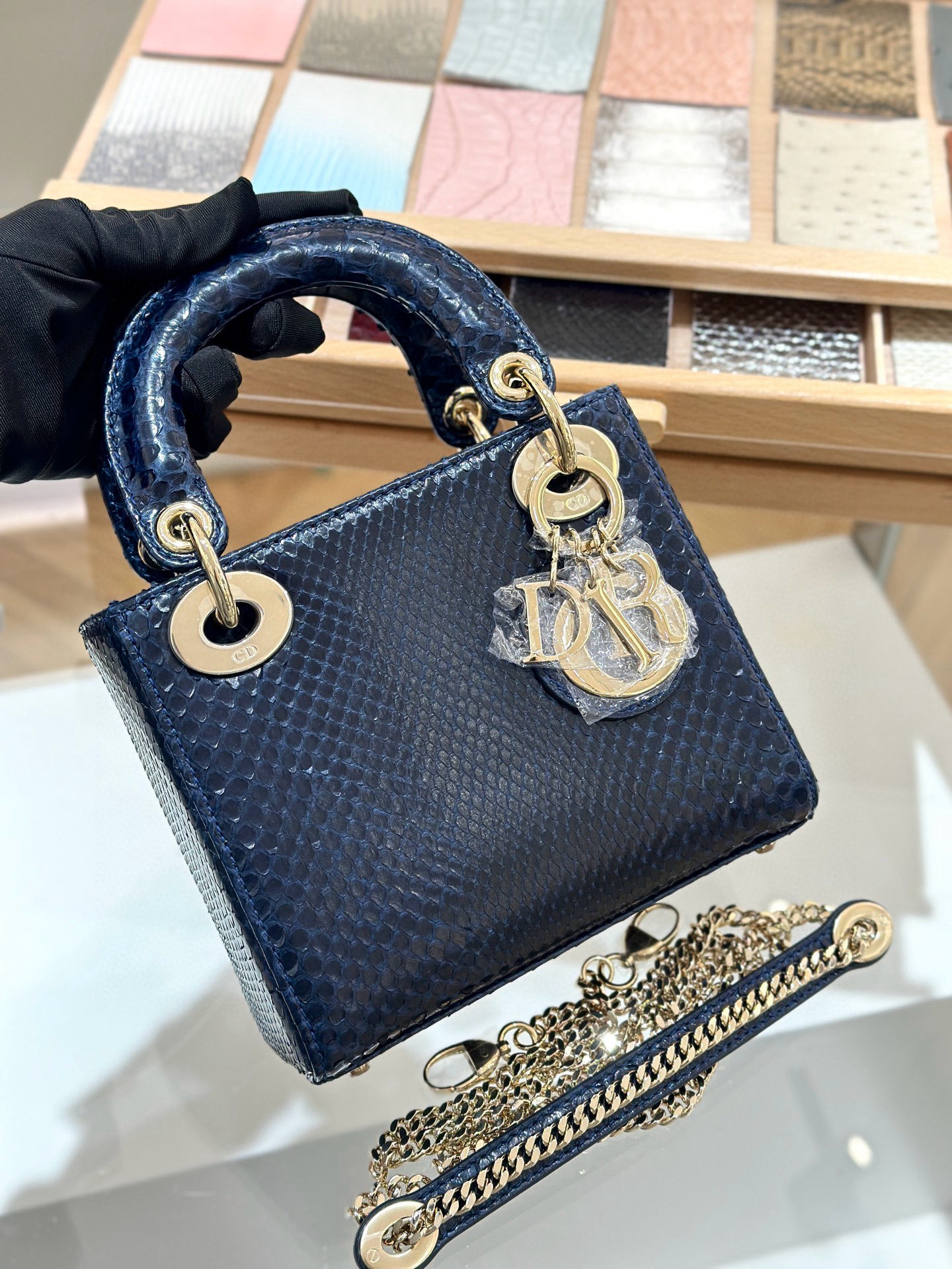 디올 Dior Mini Lady Bag 17cm
