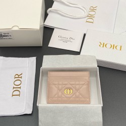 디올 Dior Dior S5130 Caro Freesia 카드 케이스 10.5cm