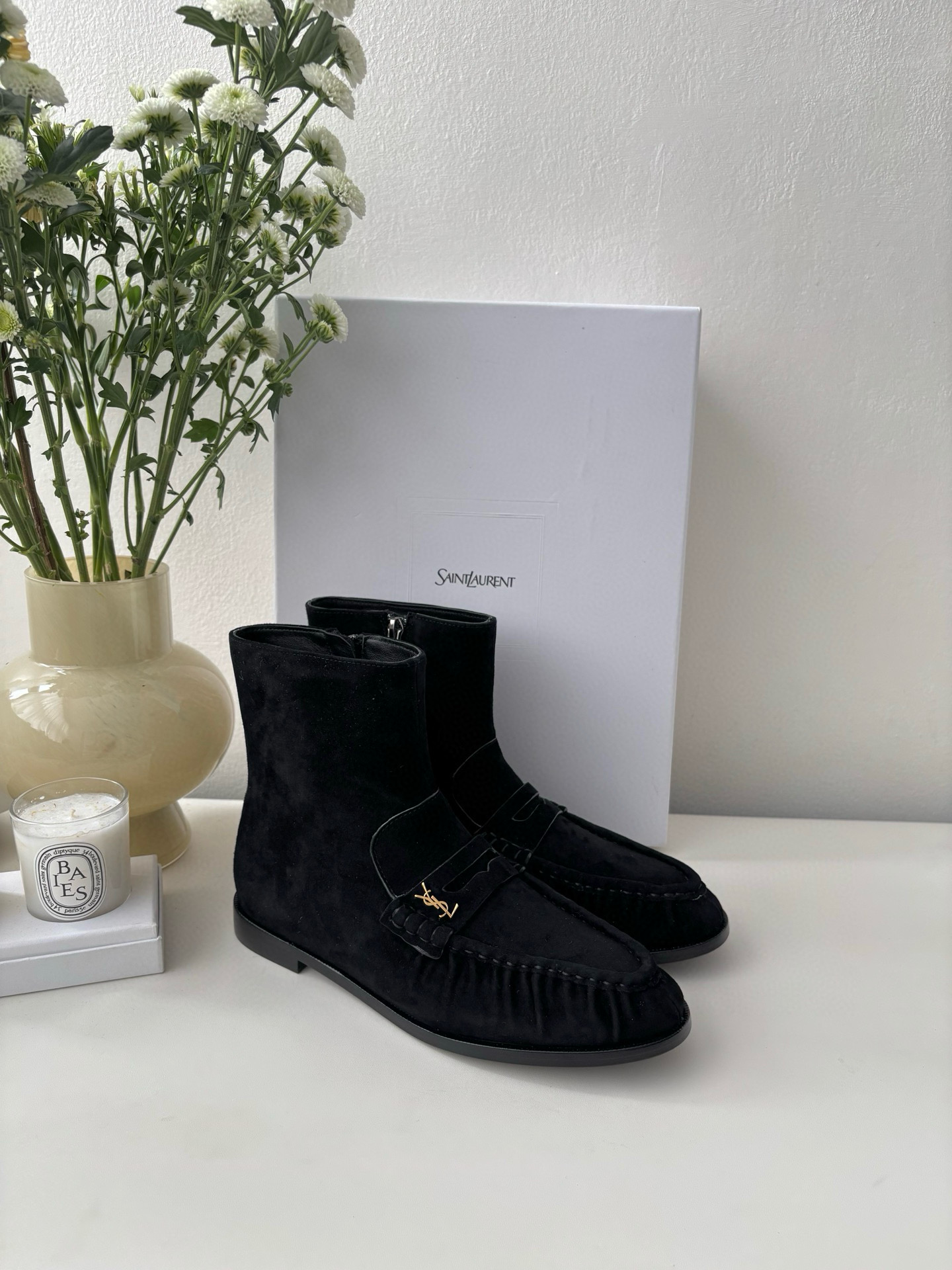 생로랑 Saint laurent 앵클 부츠