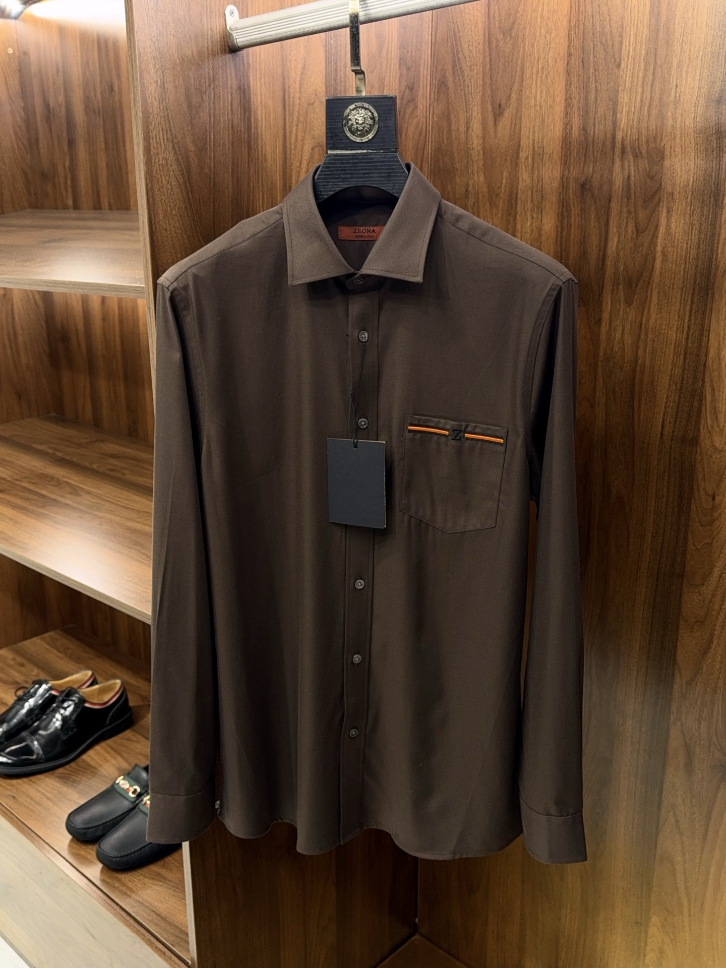 제냐 Zegna 긴팔 셔츠