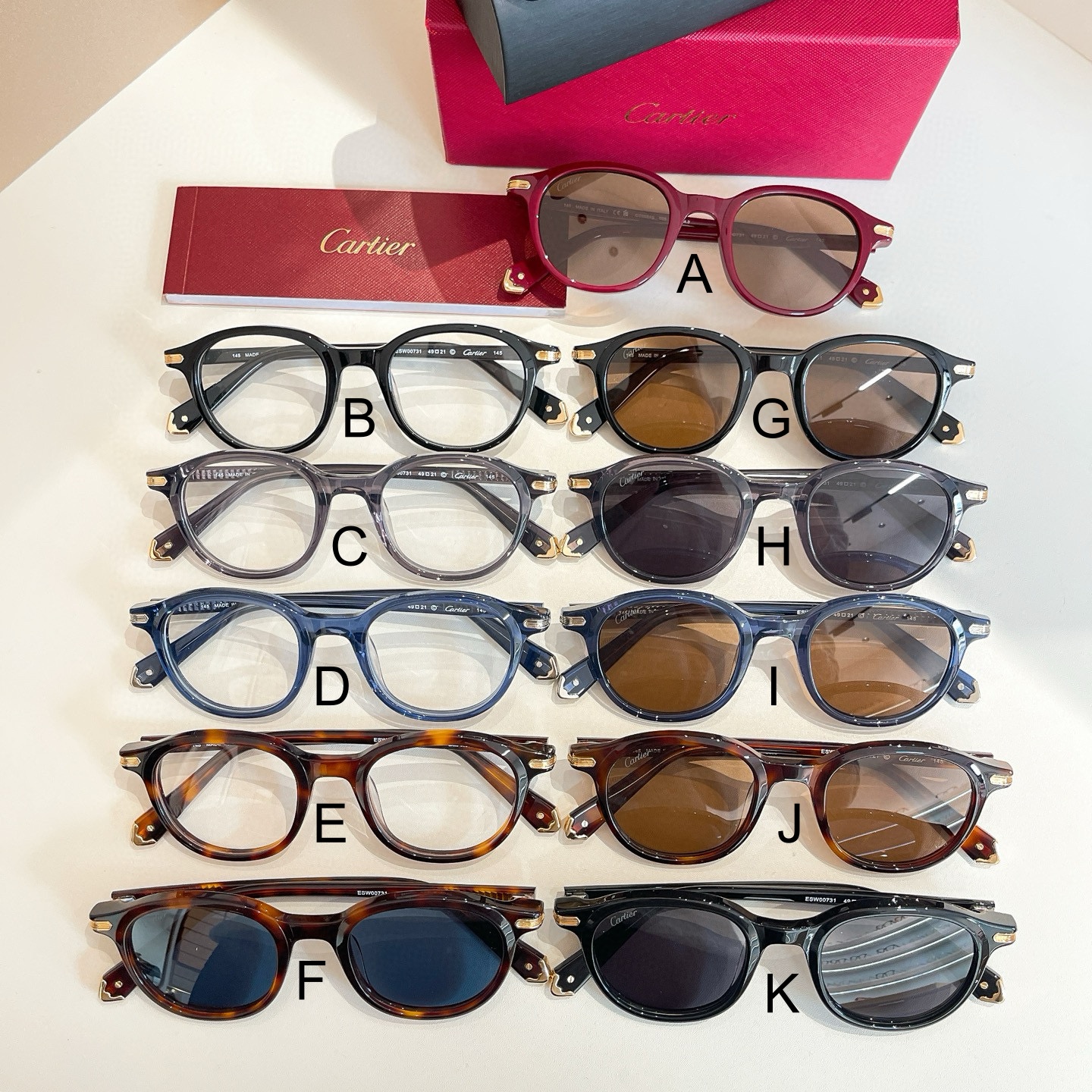 까르띠에 Cartier CT0584S 49口21-145