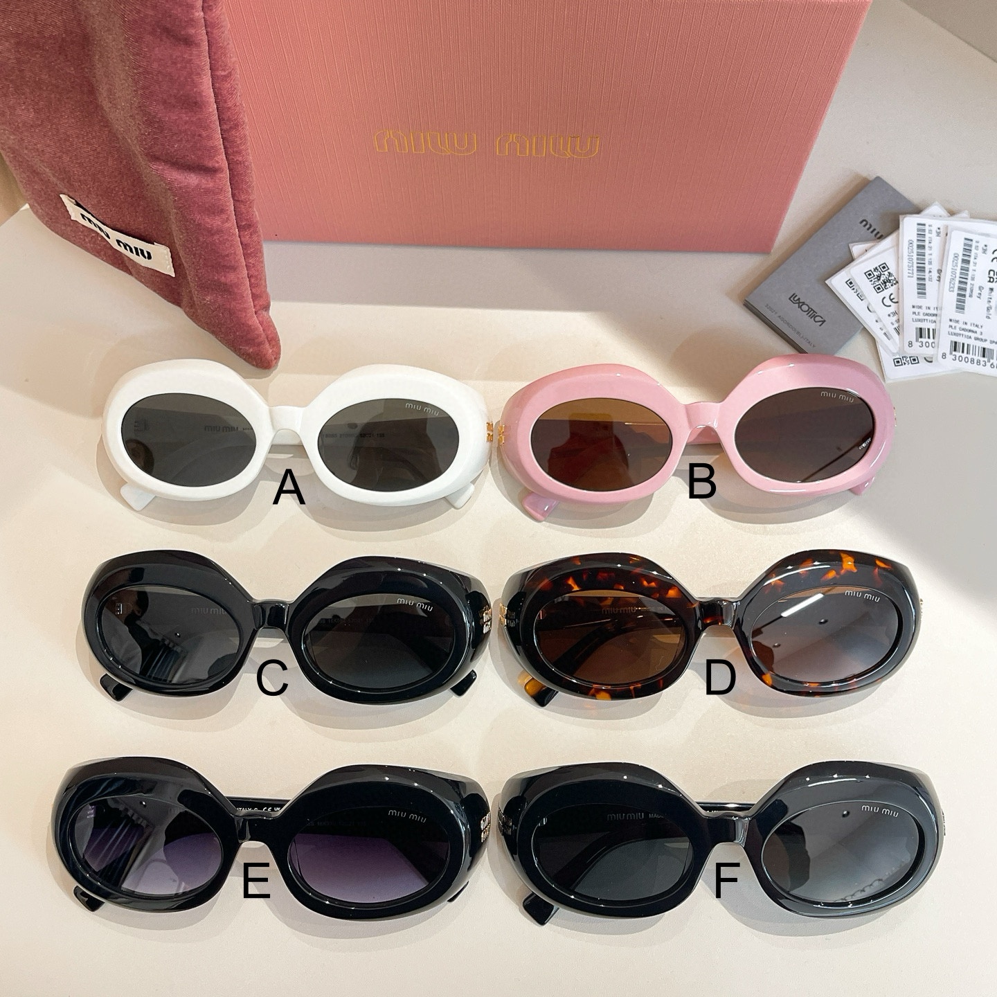 미우 미우 MIU MIU SMU B08S 52口21-135