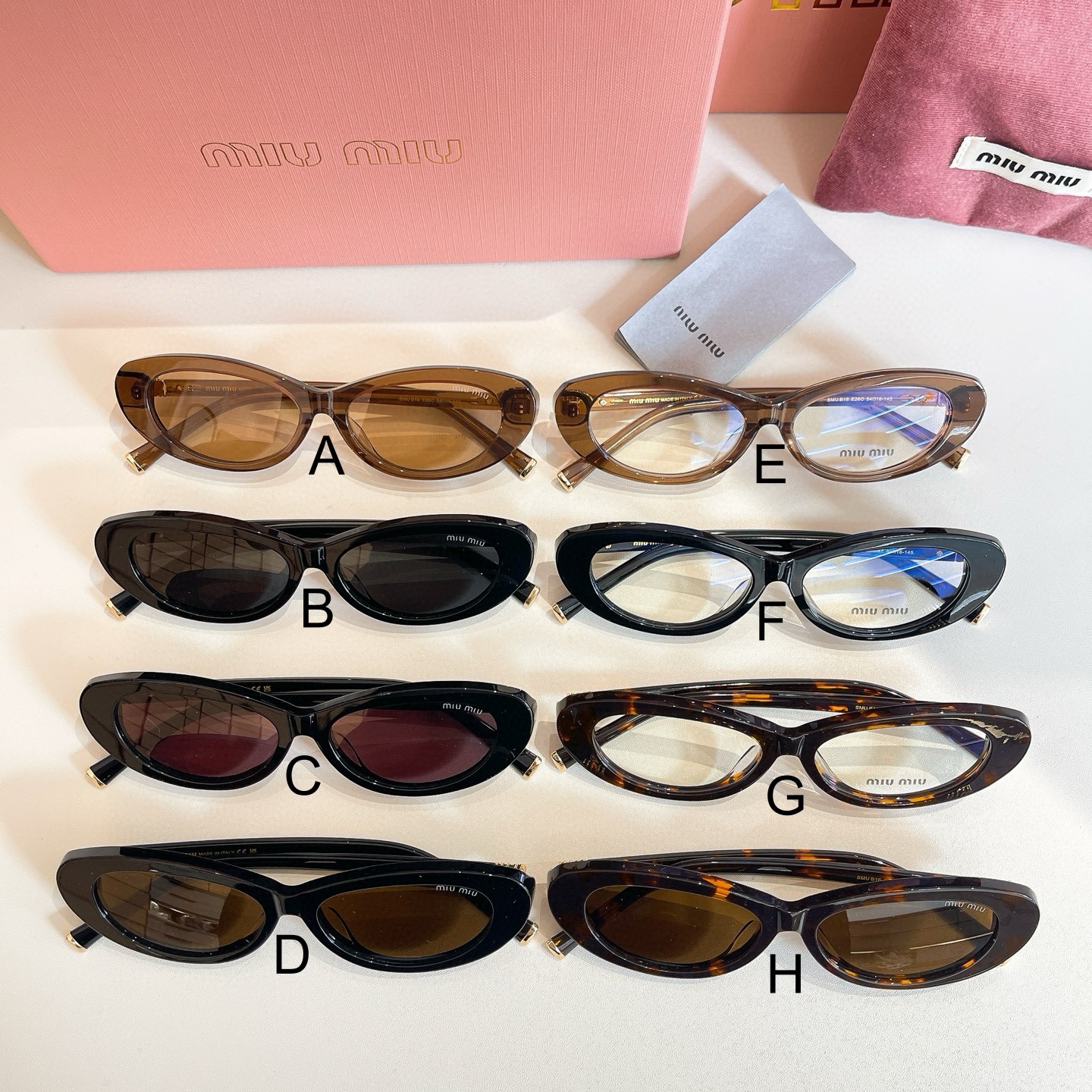 미우 미우 MIU MIU SMU B16 54口16-145