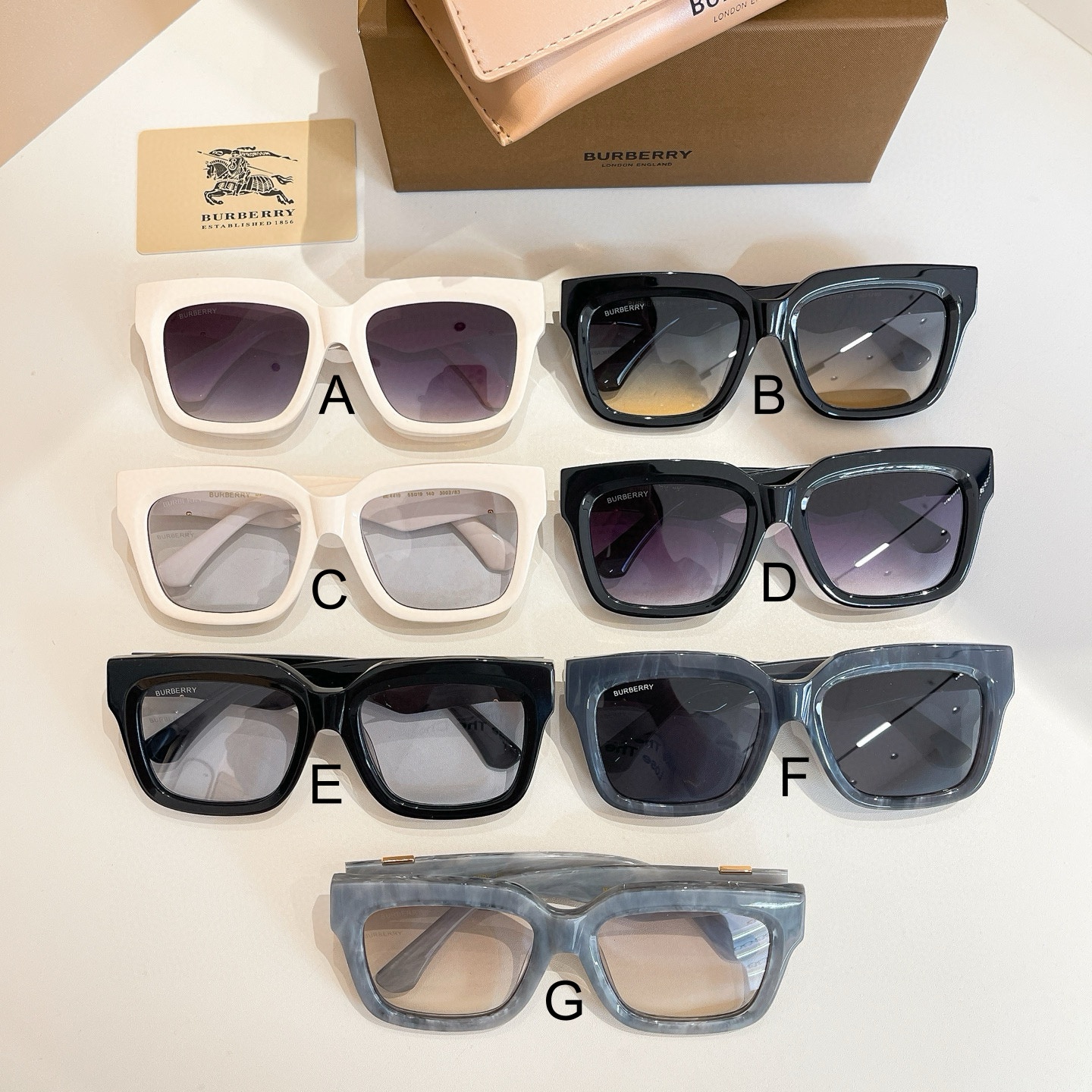 버버리 Burberry BE 6021 58口16-142