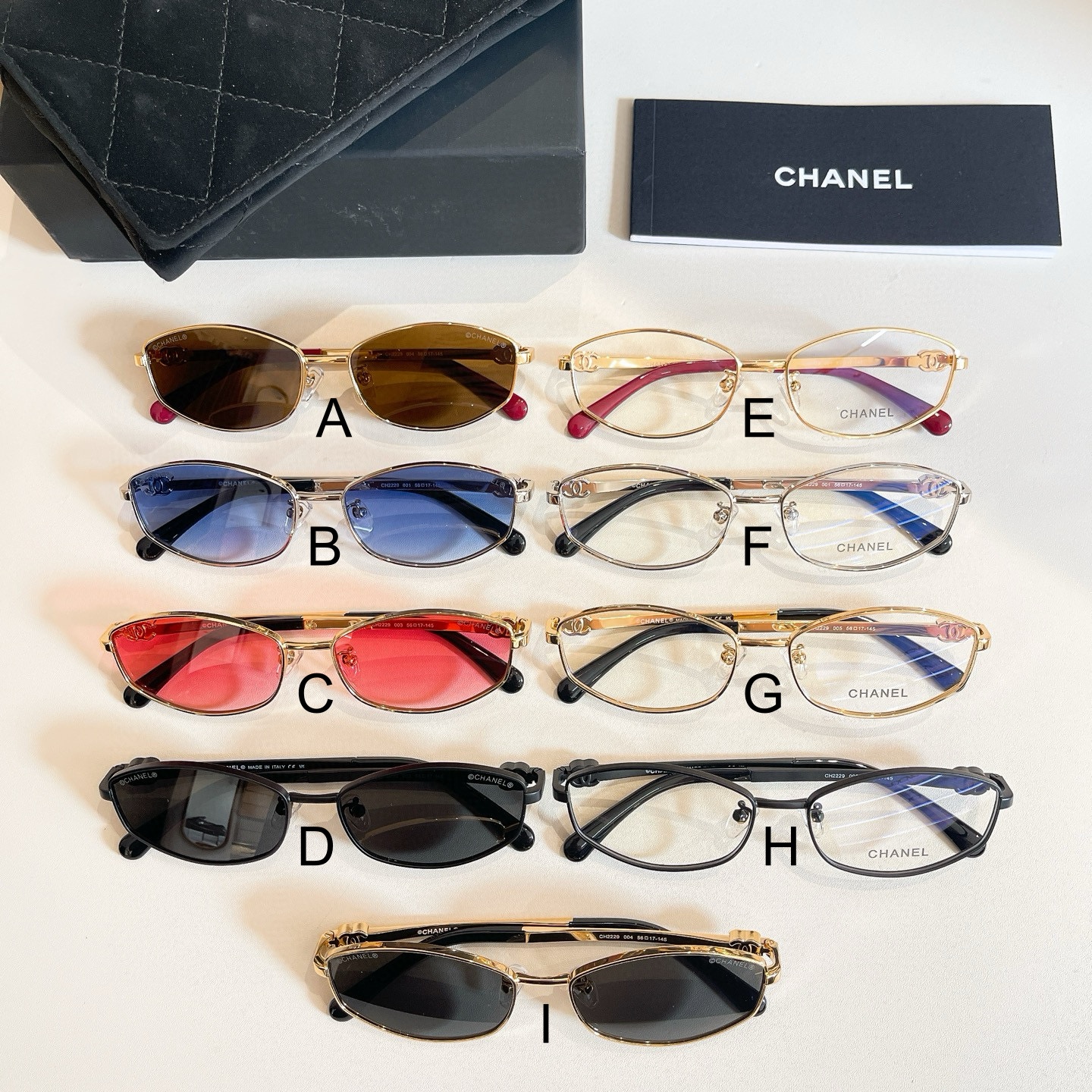 샤넬 Chanel CH2229 56口17-145
