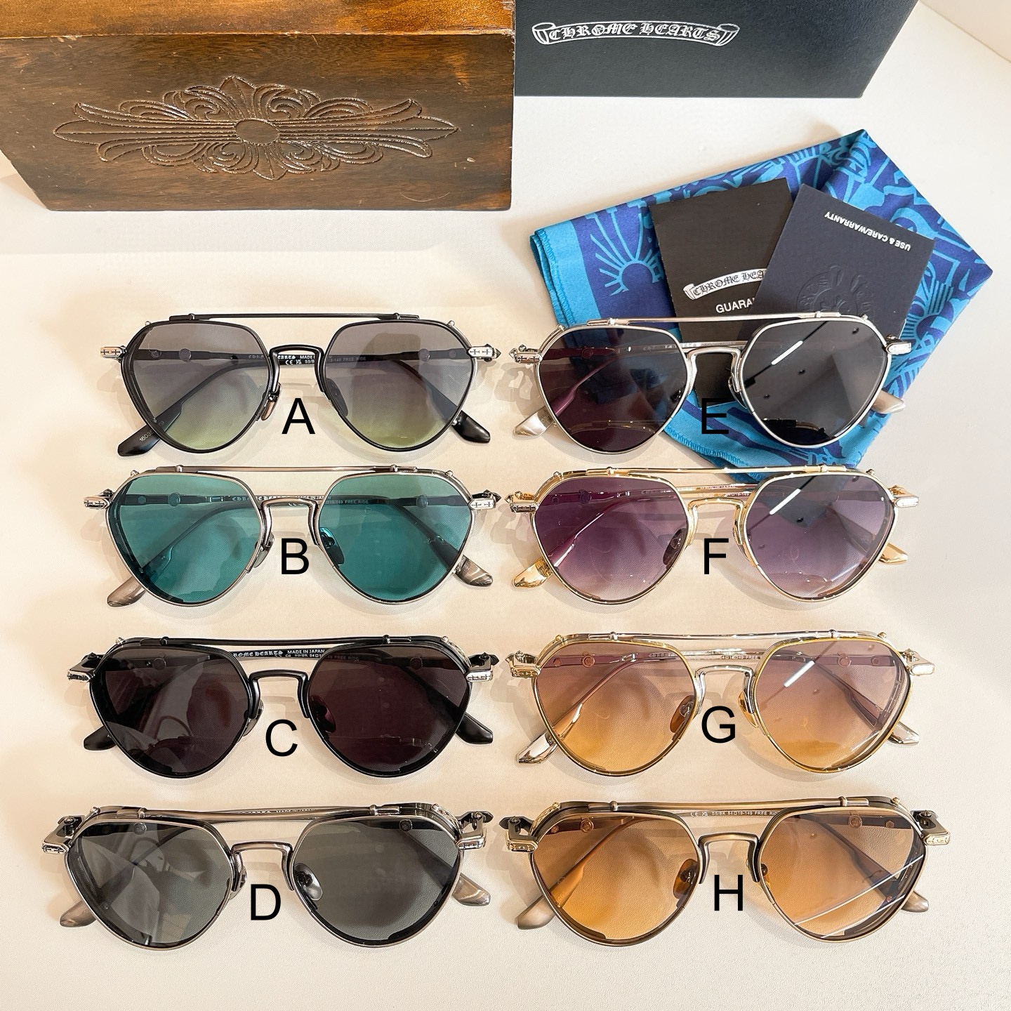 크롬하츠 Chrome Hearts FREE RIDE 54口19-149