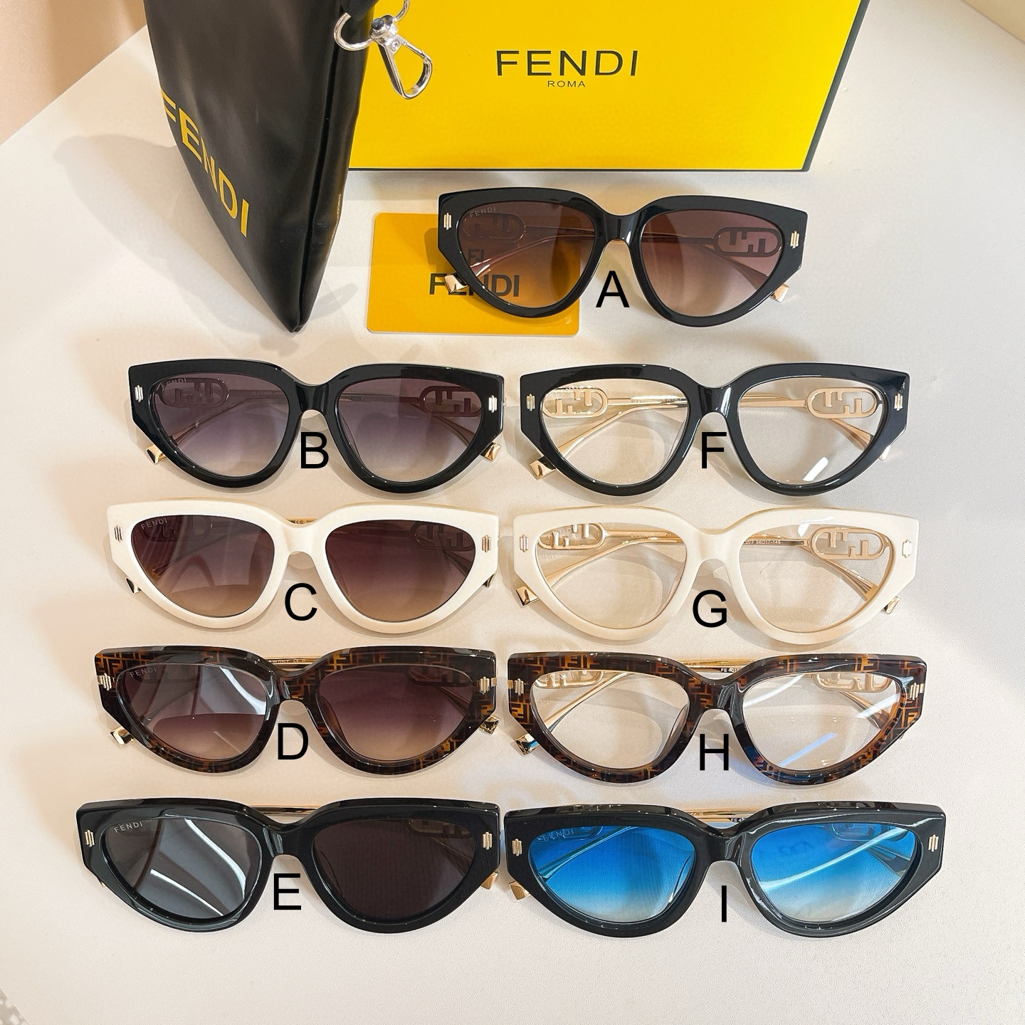 펜디 FENDI FE40192I 56口17-145