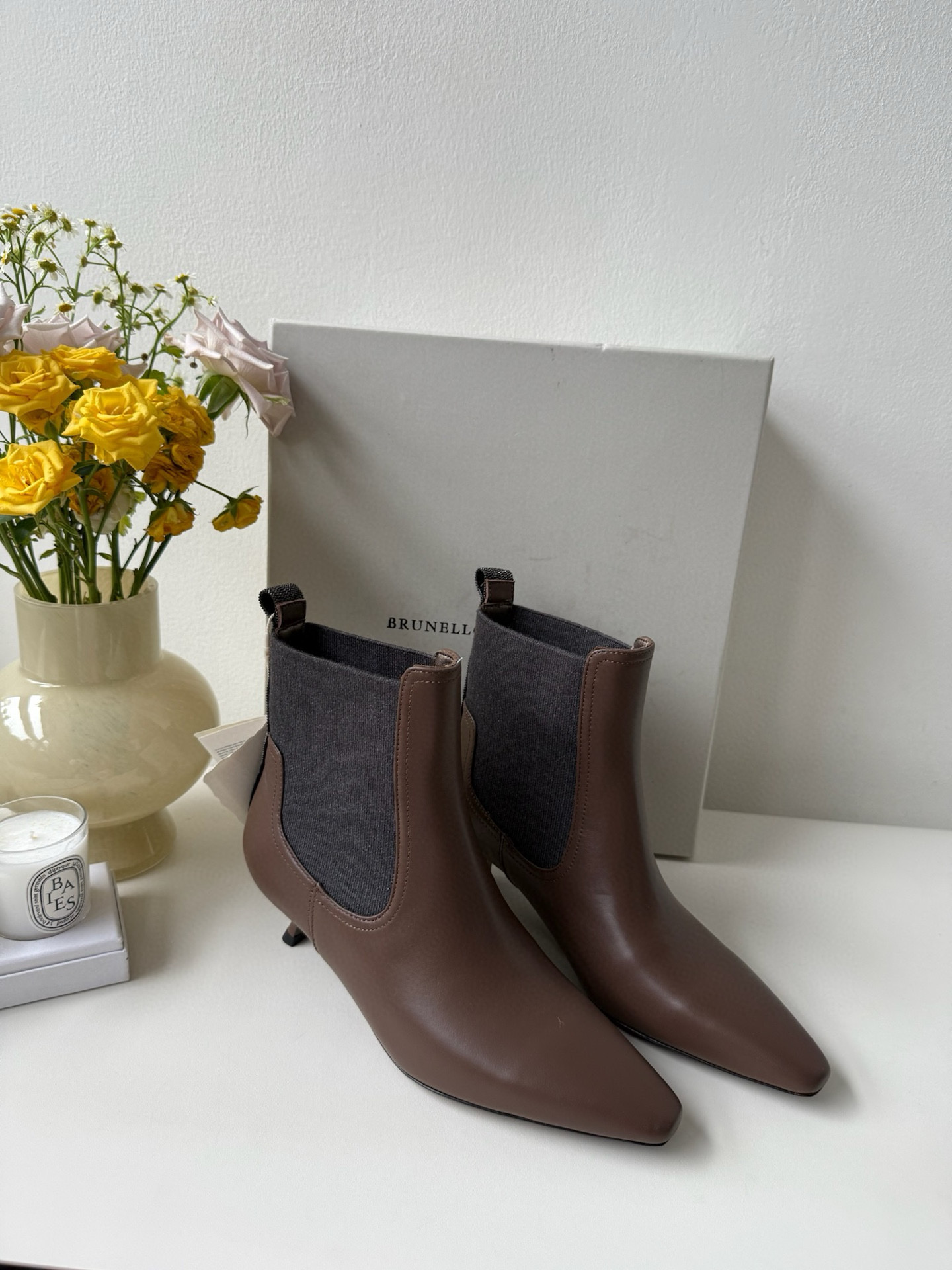 브루넬로 쿠치넬리 Brunello Cucineli 앵클 부츠