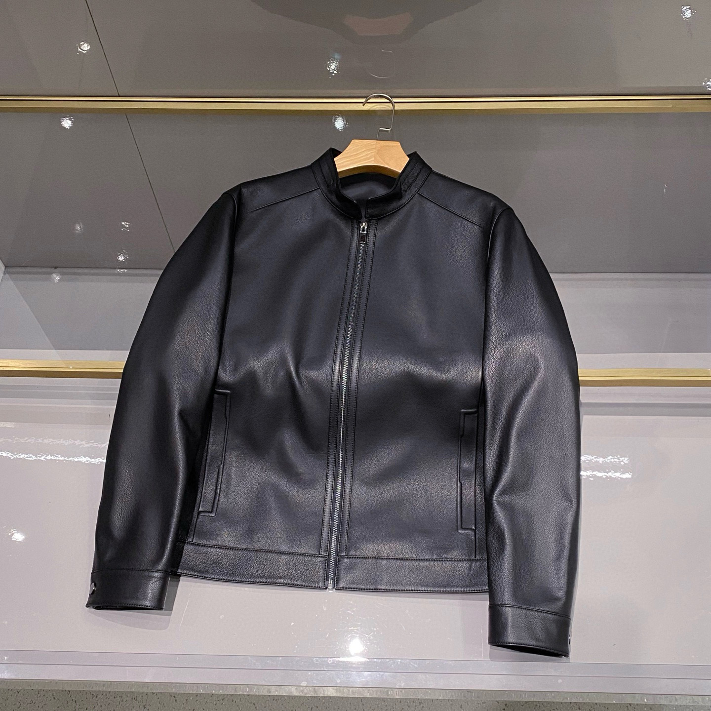 제냐 Zegna 레더자켓