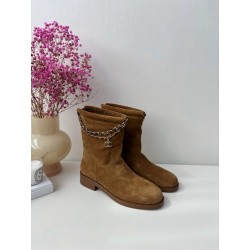 샤넬 CHANEL 앵클 부츠