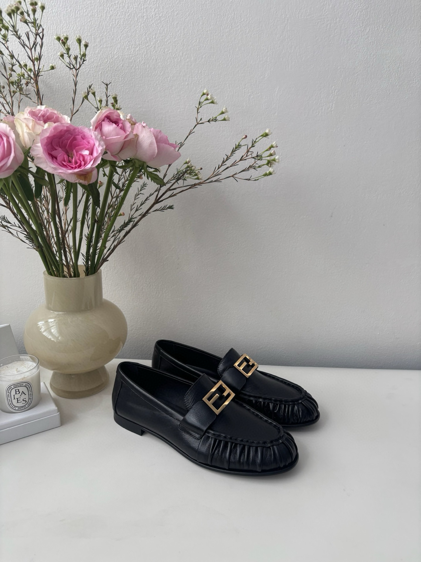 펜디 FENDI 로퍼 슈즈 Black