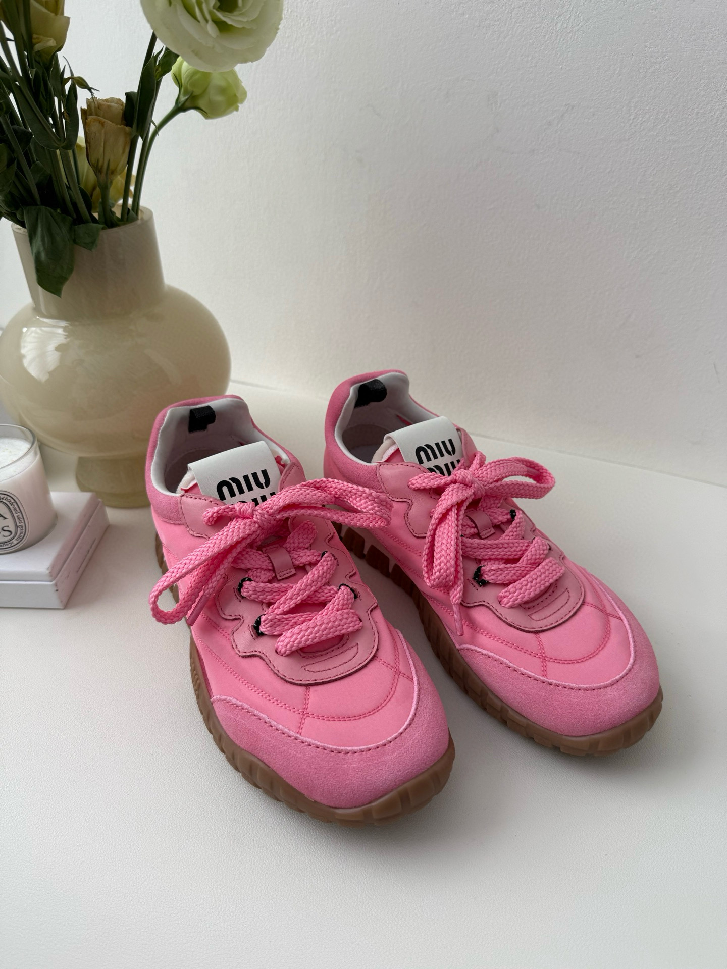 미우 미우 MIU MIU 스니커즈