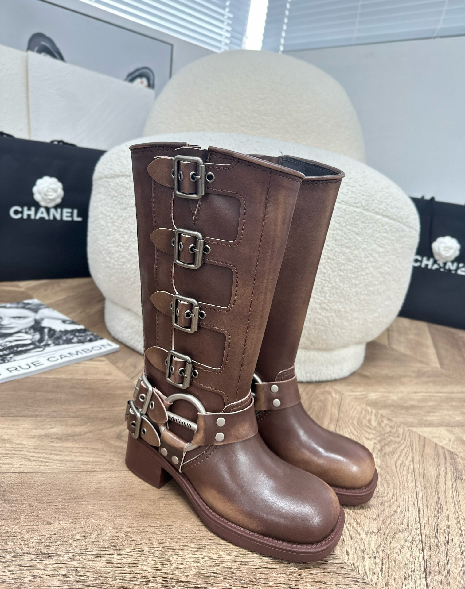 미우 미우 Miu Miu 부츠