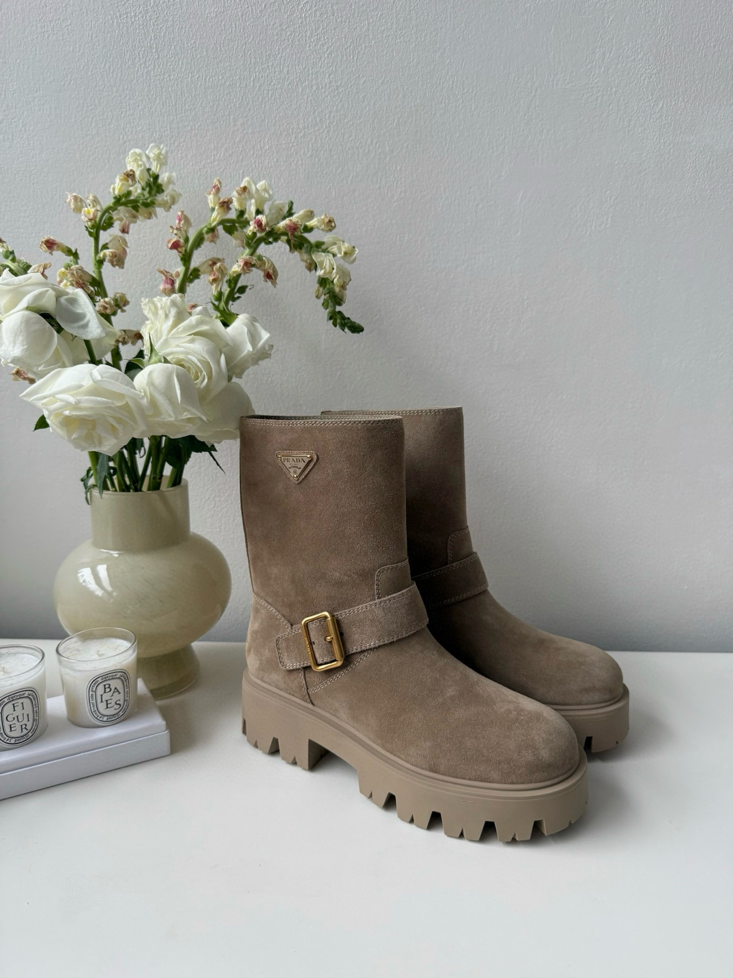 프라다 Prada 앵클 부츠