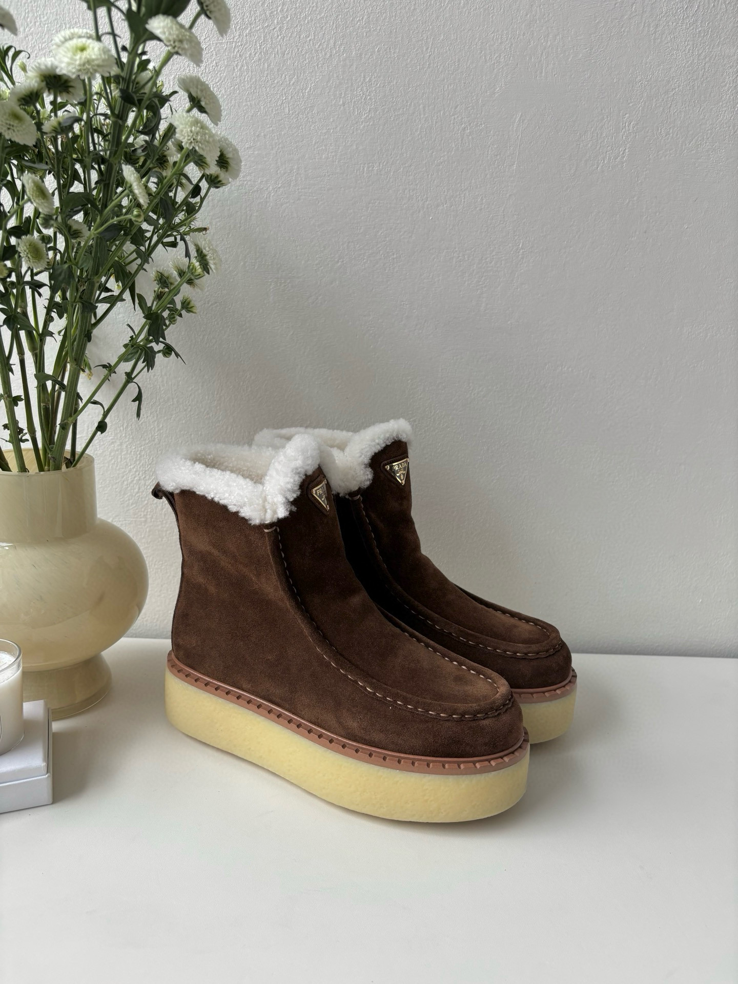 프라다 Prada 앵클 부츠