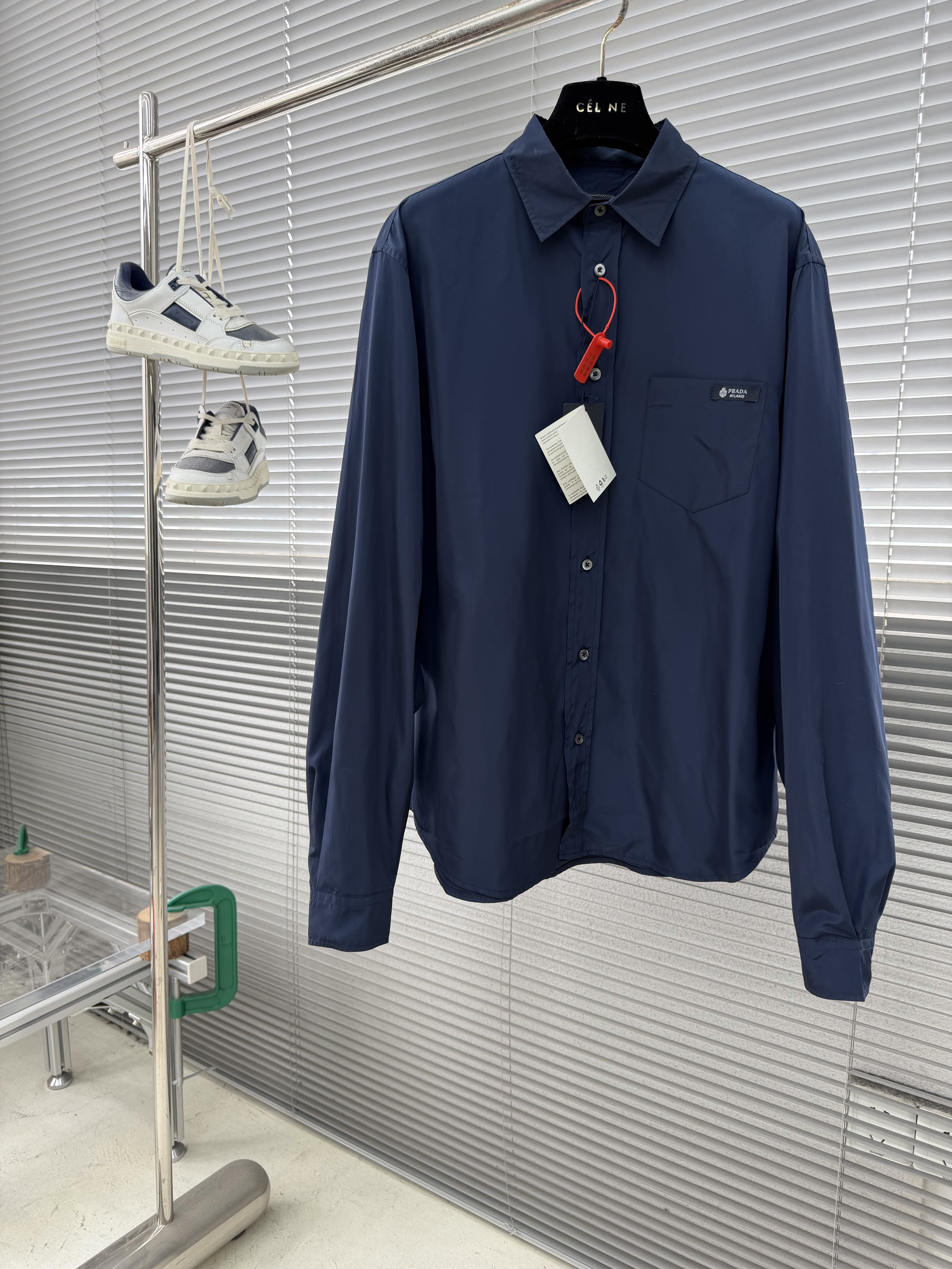 프라다 Prada 긴팔 셔츠