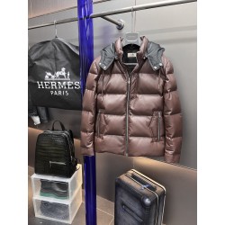 에르메스 Hermes 레더패딩