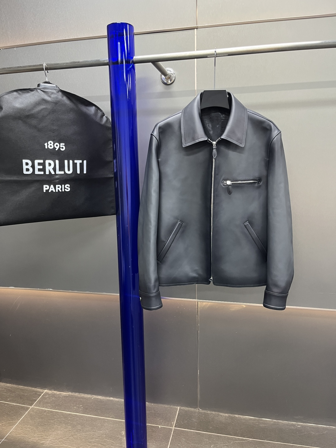 벨루티 BERLUTI 레더 재킷