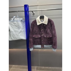 브루넬로 쿠치넬리 Brunello Cucineli 레더 재킷