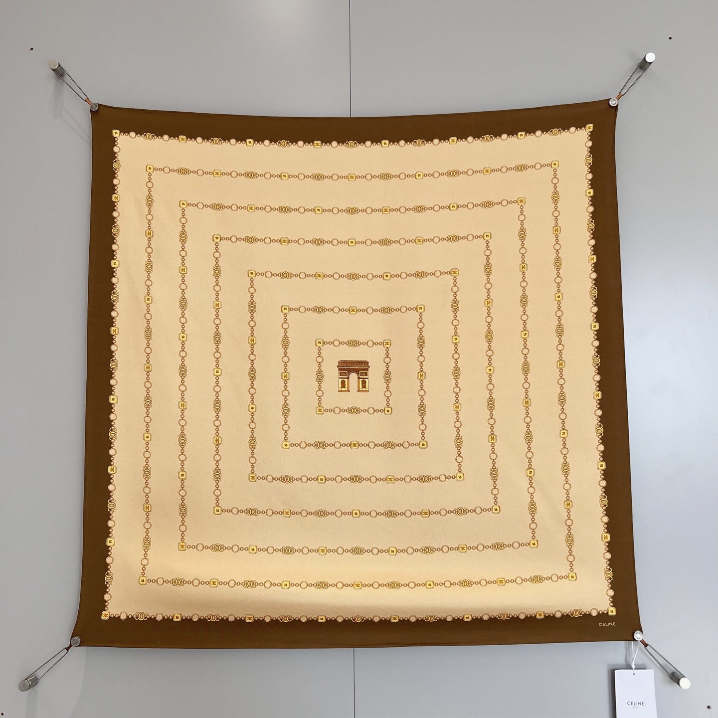 셀린느 CELINE 스카프 90×90cm