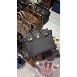 에르메스 Hermes Birkin 25cm Germany Leather 3Y Caban/gold