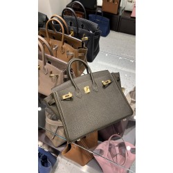 에르메스 Hermes Birkin 25cm Germany Leather 61 Olive Green/gold