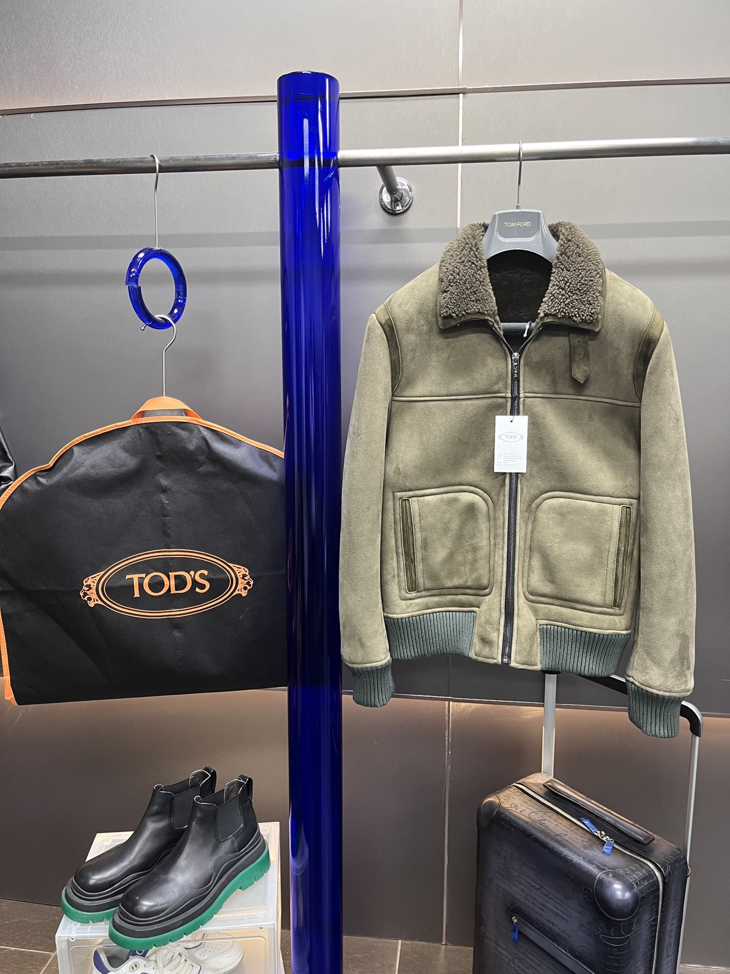 토즈 TOD'S 레더 재킷