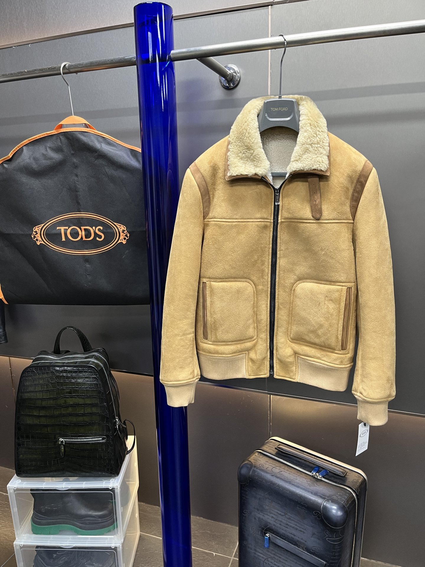 토즈 TOD'S 레더 재킷