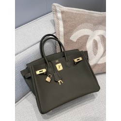 에르메스 Hermes Birkin 30cm Germany Leather 61 Olive Green/gold