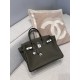 에르메스 Hermes Birkin 30cm Germany Leather 61 Olive Green/silver