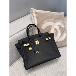 에르메스 Hermes Birkin 30cm Germany Leather 89 Noir/gold